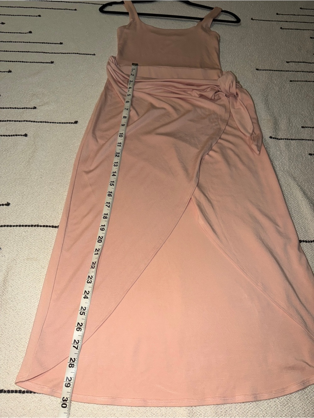 Aritzia Wilfred Saturn Midi Dress (Color: Coral Blush) - Picture 9 of 15